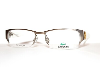lacoste rimless glasses