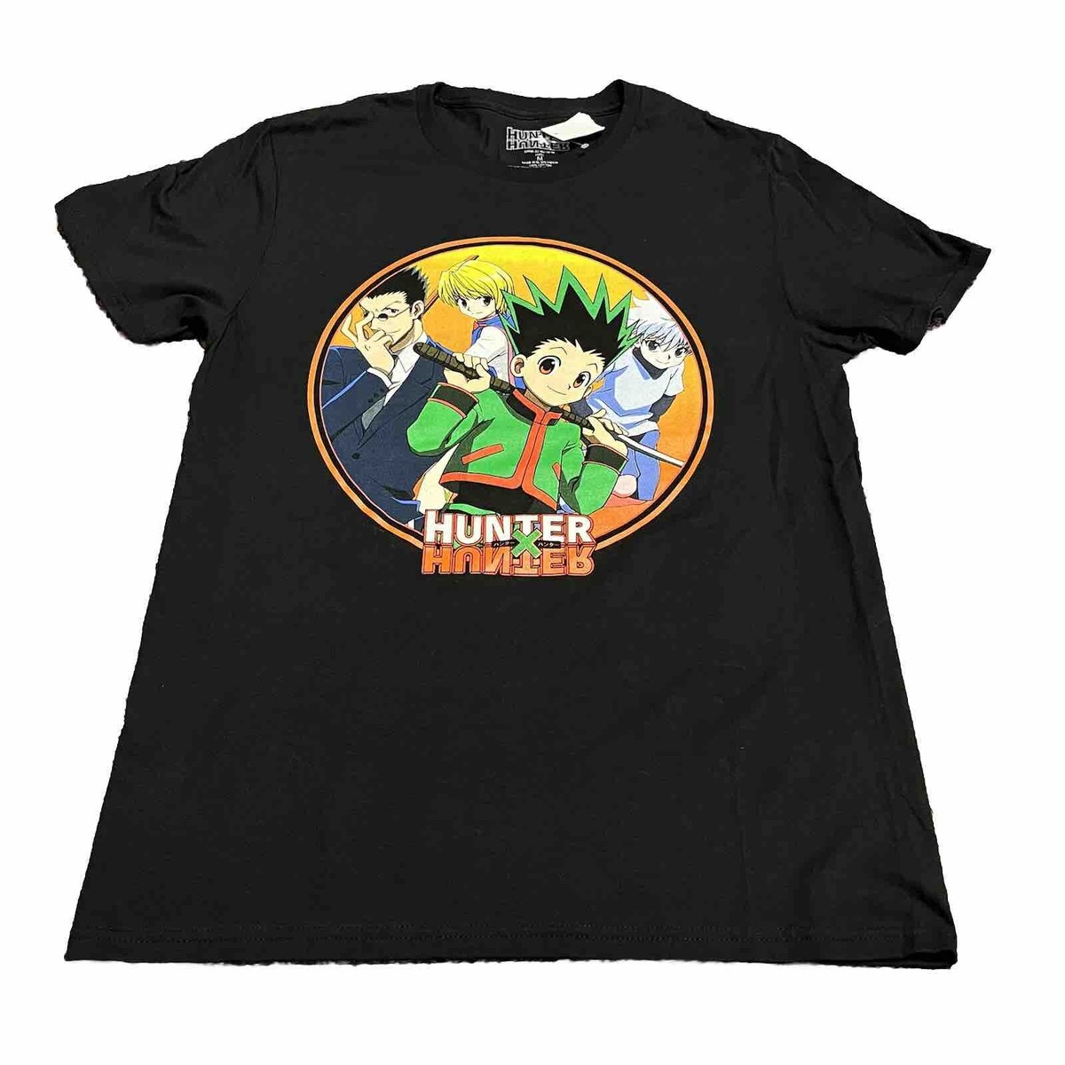 HUNTER X HUNTER ビンテージ　‍tシャツ Hunter X Hunter Anime T-Shirt Black Size Medium | eBay