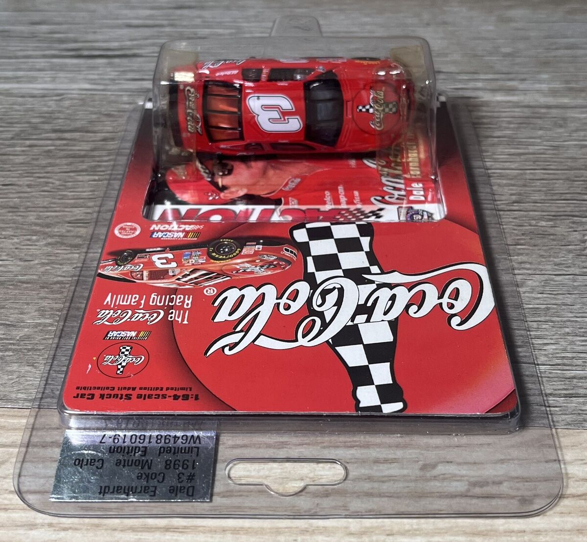 NASCAR 1998 ACTION Dale Earnhardt 1:64 Diecast Stock Car Toy NASCAR 1998 ACTION Dale Earnhardt 1:64 Diecast Stock Car Toy