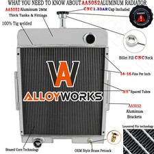 Radiator For Case IH 378713R92 396351R91 65426C1 544 656 666 706 756