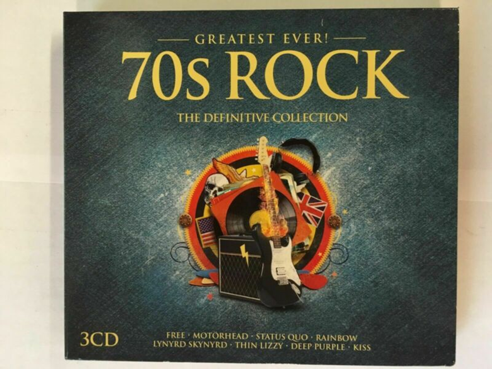 Various Artists - Greatest Ever 70s Rock CD Audio