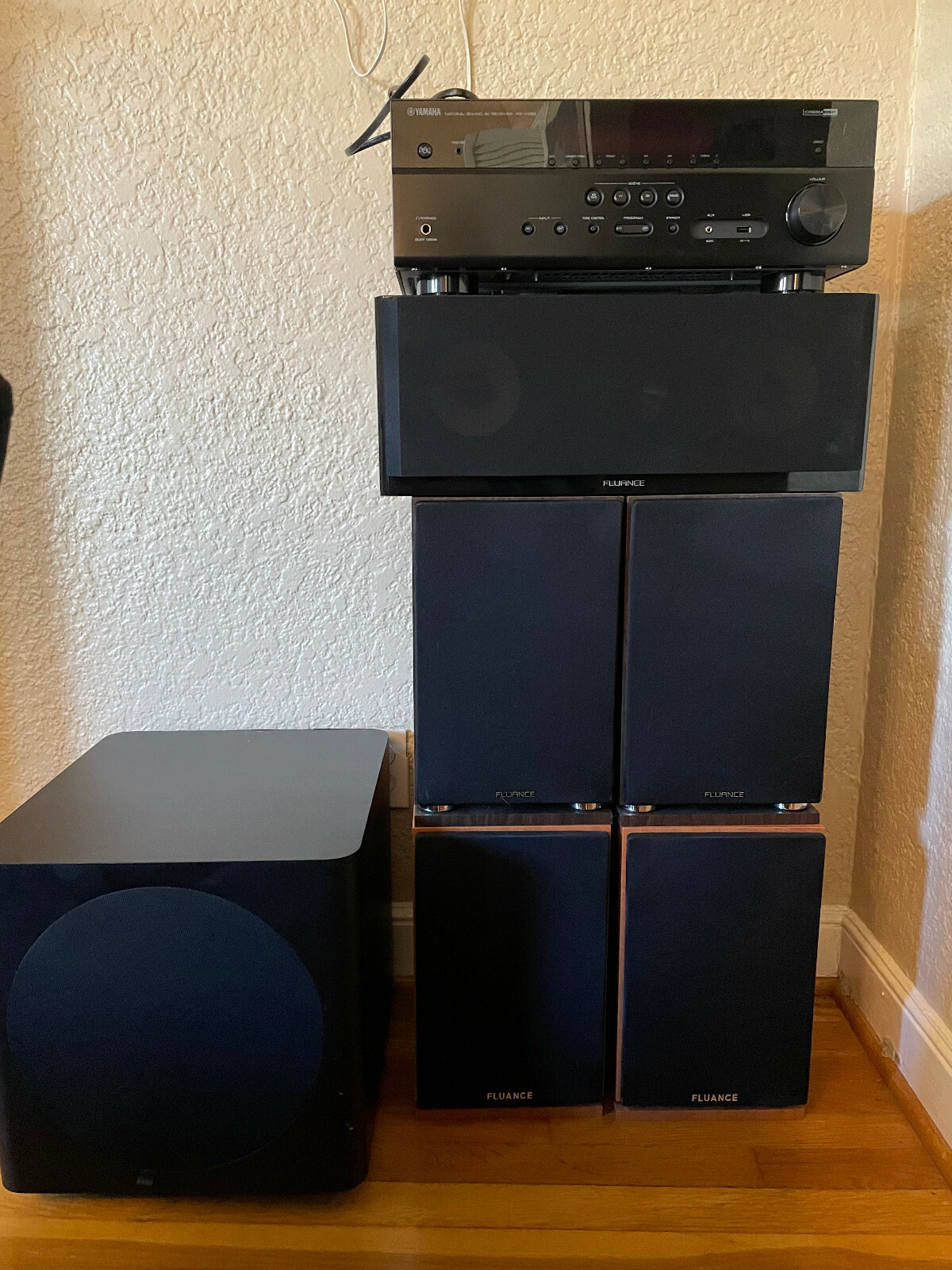 Yamaha rx-v385 купить в Америке, лот 