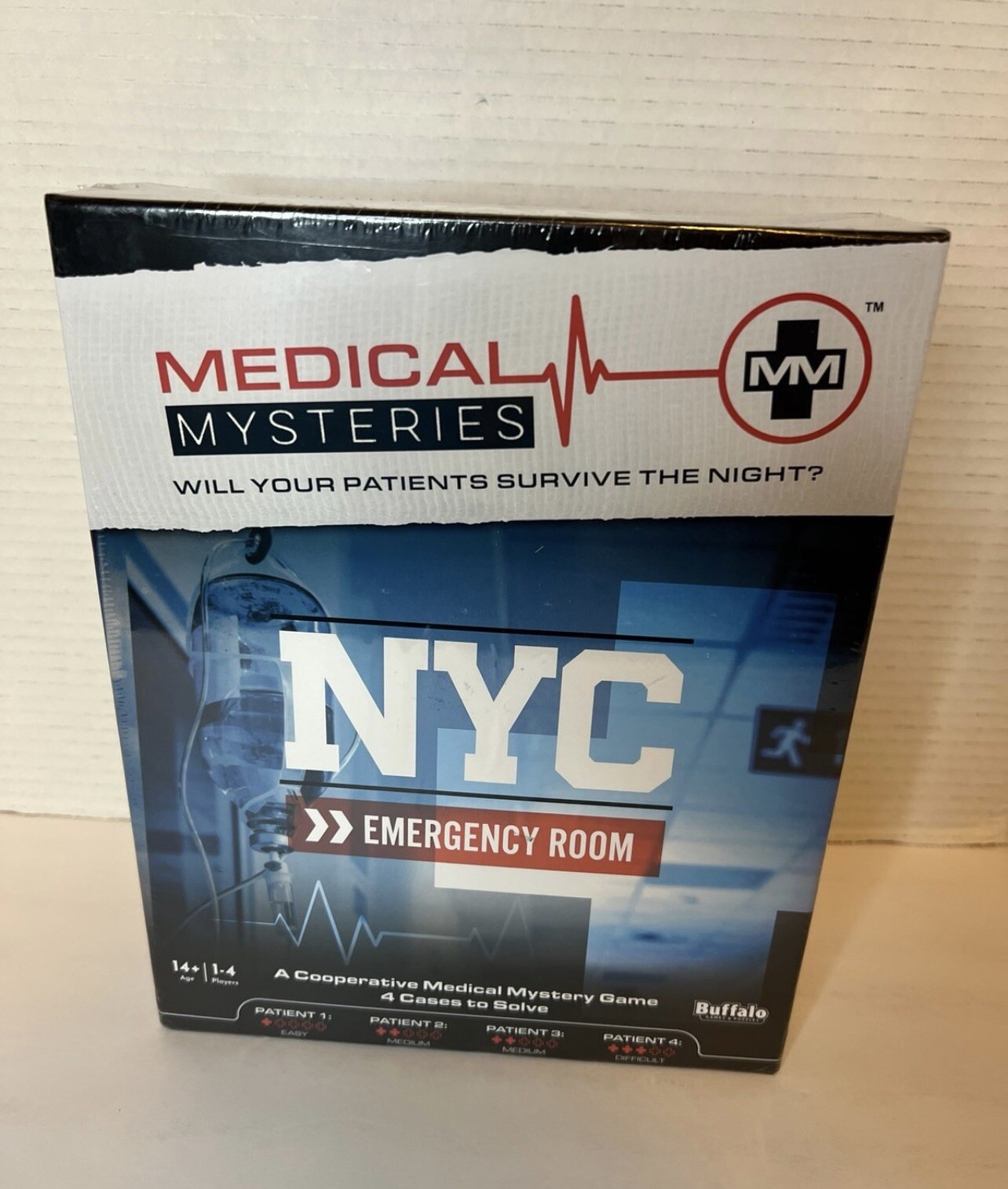 Medical Mysteries: NYC Emergency Room Board Game | New Sealed Buffalo Co-op
