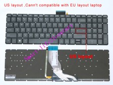 New for HP 15-AU 15-AW 15-BC 15-BK 15-AUxxx 15-AWxxxx US keyboard with-backlit