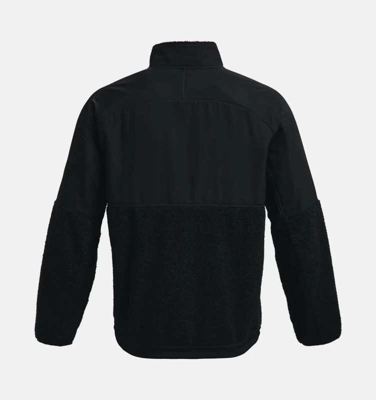 Under Armour Men's UA Mission Boucle Swacket Sherpa Jacket 1366091 2XL BLACK NEW