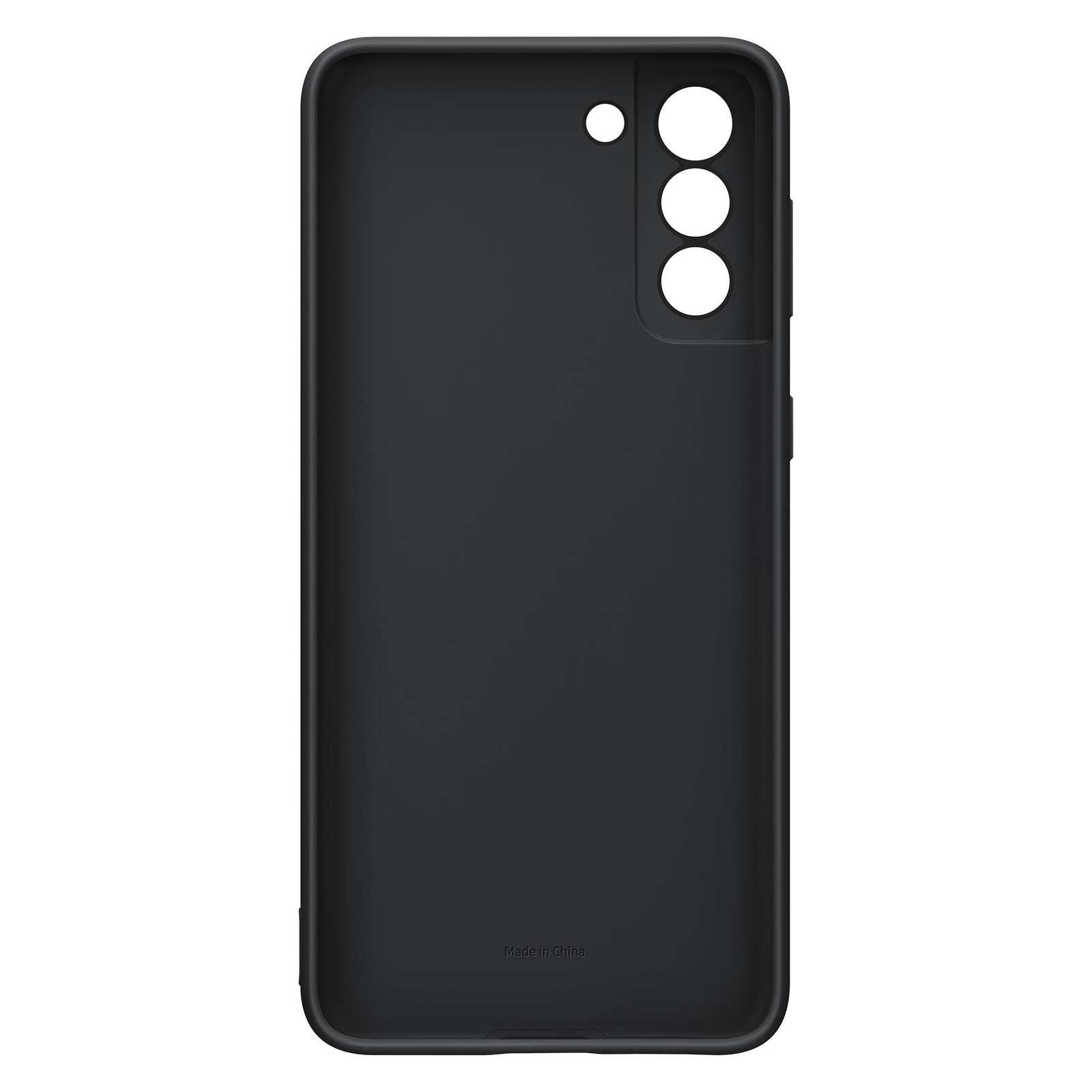 Coque Silicone Transparente Anti-chocs Pour Samsung Galaxy S21, S21 Plus, S21 Ultra - Noir