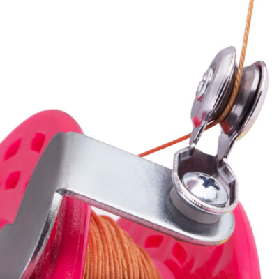 Paul Günther 1256 Treuil pour cerfs-volants avec cordon d'env. 100 m Résistance à la déchirure 10 kg Accessoire idéal pour tous les cerfs-volants courants