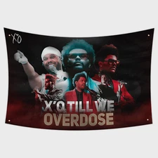 The Weeknd Flag | Custom 3x5 Feet Music Tapestry Design