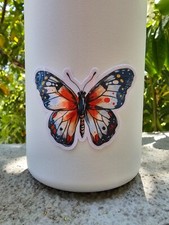 Butterfly Vinyl Sticker For Water Bottles, Laptops- Vinyl Decal- 2.5"x1.84"
