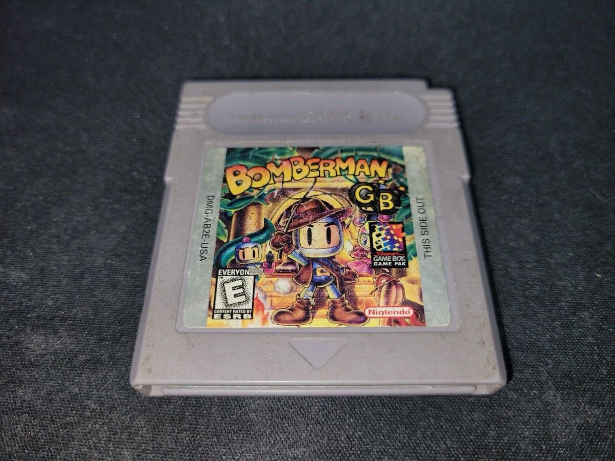 Bomberman GB Nintendo Game Boy Original EX/EXMT cond cartridge