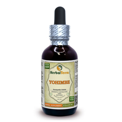 Yohimbe (Pausinystalia Yohimbe) Tincture Dried Bark Liquid Extract