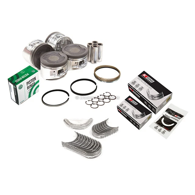 Pistons Bearings Rings Fit 1991-1995 Toyota Previa 16V 2TZFE 2.4L DOHC - Image 2 of 4