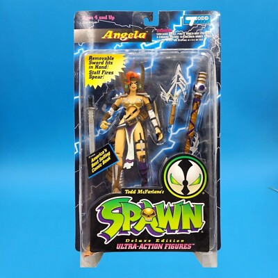 Spawn Ultra Action Figure Angela Todd McFarlane 1995 Deluxe Edition