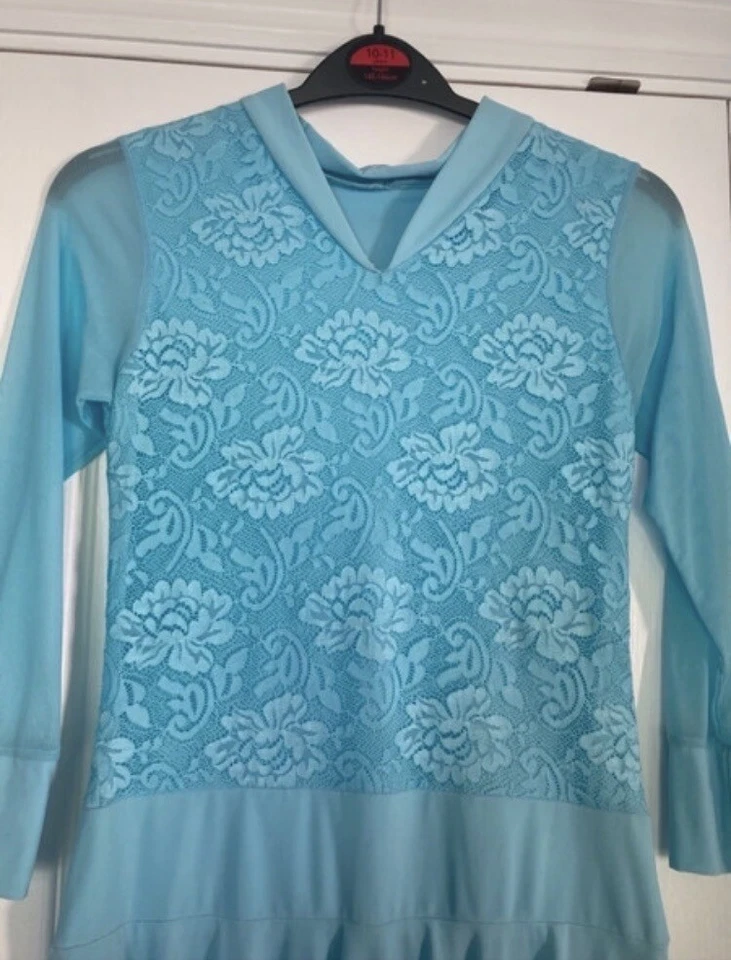 Latin/ Ballroom Dress Age 10-11 - Image 2 of 3