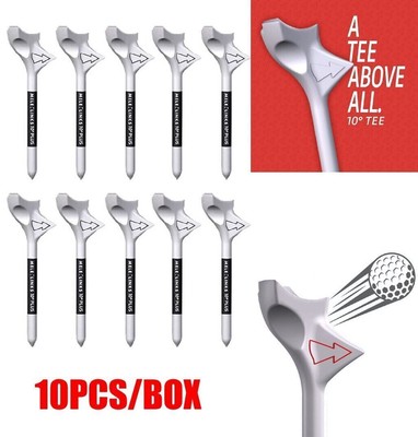 10stk Golf Tees erhöht Geschwindigkeit Ständer Bälle Unterstützung Base Holder