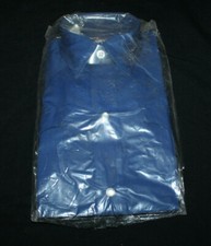 Boys Vintage Karman Western Wear Solid Blue Long Sleeve Shirt Size 4