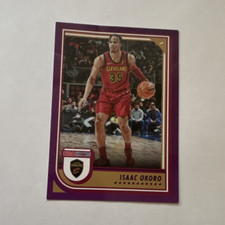 Panini 2022-23 NBA Hoops Isaac Okoro Cleveland Cavaliers #71 Purple Parallel