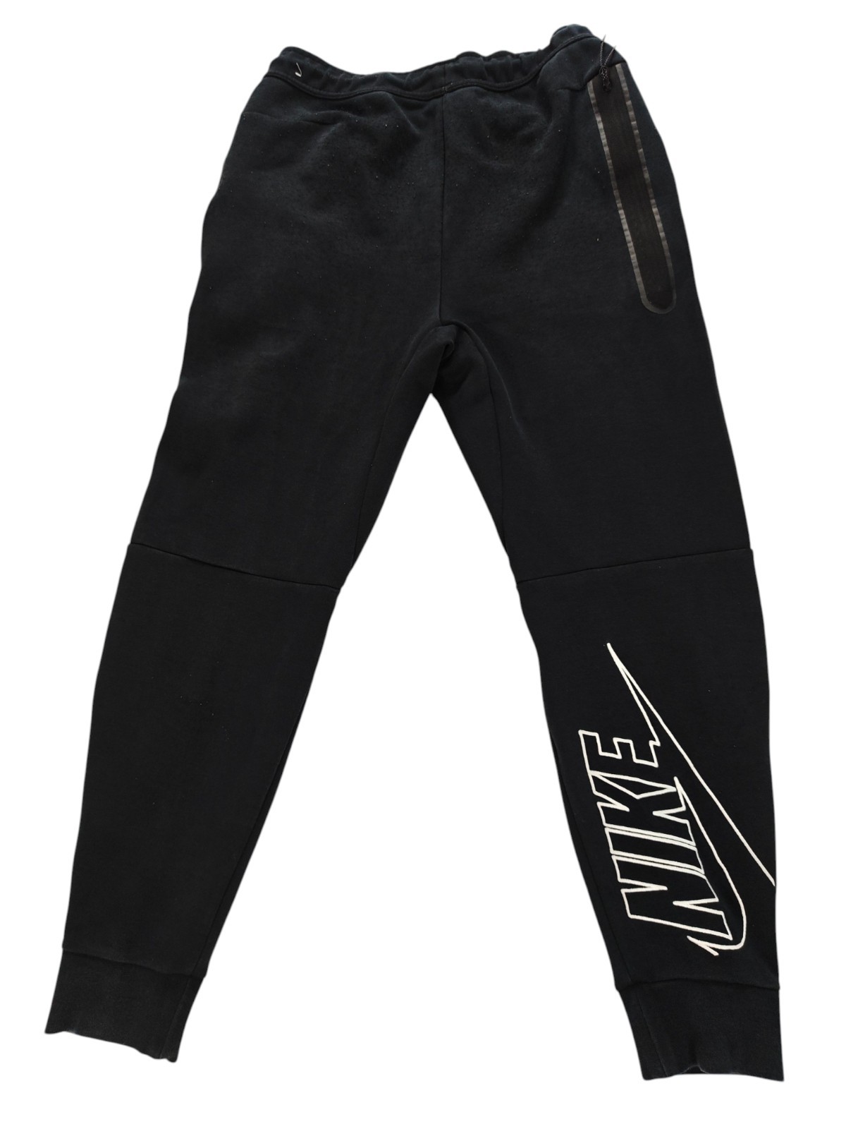 Nike Tech Fleece Graphic Joggers Pants Men's Size S Black Track Sweat Gym