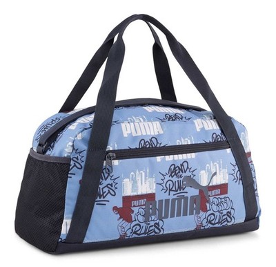 PUMA Phase AOP Sports Bag XS Sporttasche Cool Blue - Mid 90ies AOP blau