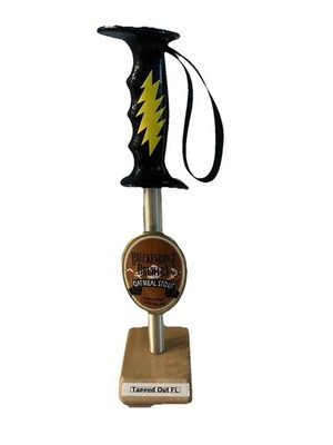 Beer Tap Handle Breckinridge Brewery Oatmeal Stout Ale Ski Pole 12''