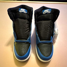 Imagen de Nike Air Jordan 1 High Top Men's Sneakers “Dark Marina Blue” 575441-404