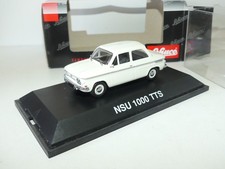 NSU 1000 TTS Blanc SCHUCO 1:43