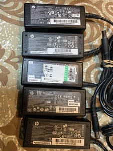 5 x Original HP Laptop Ladegeräte Adapter nur