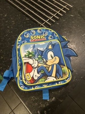 Sega Sonic The Hedgehog Rucksack. Kinder Rucksack. Retro Gaming