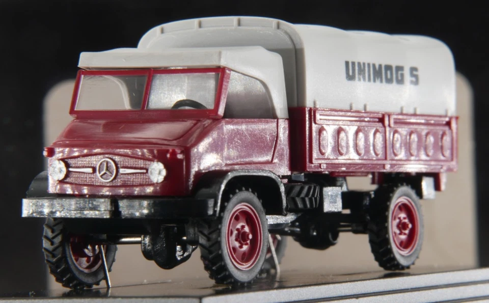 Wiking 1:87 Werbemodell A.S.S Mercedes MB Unimog S 60 Jahre Museum Gaggenau OVP