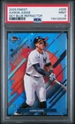 2025 Aaron Judge Topps Finest Rare #205 Sky Blue Refractor 125/150 PSA 9