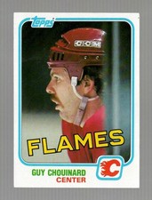 1981-82 Topps Guy Chouinard Calgary Flames #6 Near Mint or Better