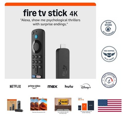 4K Streaming Stick with AI-Powered Search & Alexa Remote for Enthusiasts