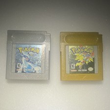 Nintendo Pokemon Gold & Silver Versions w/ Manual, Game Boy Color (NTSC-U/C)