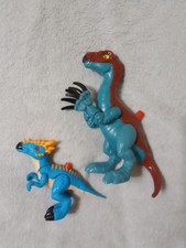 Fisher-Price Imaginext Jurassic World Dinosaurs Lot Of 2 Action Working