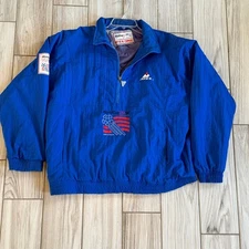 Vintage Rare 1994 USA World Cup 1/2 Zip Apex One Puffer Jacket Size XL