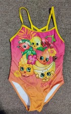 Shopkins Size 5/6 One Piece Swimsuit