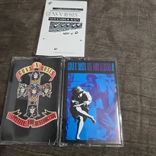Lot Of 3 Guns N' Roses G N' R  Cassettes Play Tested Sound Great