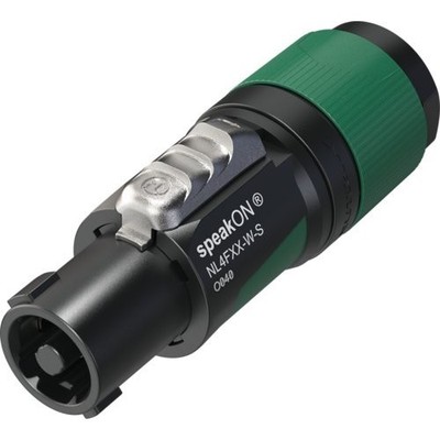 NEUTRIK Speakonstecker 4 pol. NL4FXX-W-S | Neu