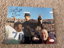 RAYFIELD WRIGHT Signed Autographed 8x10 Photo Dallas Cowboys Super Bowl 6 VI JSA
