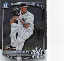2025 Bowman Draft #BDC-132 Carlos Lagrange Chrome