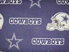Dallas Cowboys Cotton Fabric By The Yard