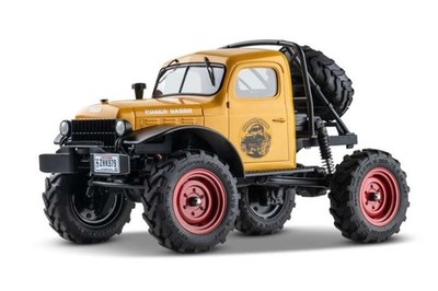 FMS FCX24 Power Wagon Mud-Racer 4WD 1:24 gelb 2.4GHz 100% RTR #FMS12401YEL