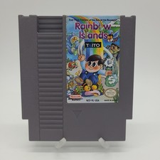 Rainbow Island Nintendo Nes Authentic Cartridge Only Tested