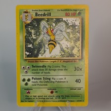 Pokemon TCG 1999 Beedrill carta rara 17/102 