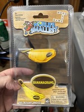 World s Smallest Bananagrams Mini Word Game Super Impulse Fully Functional