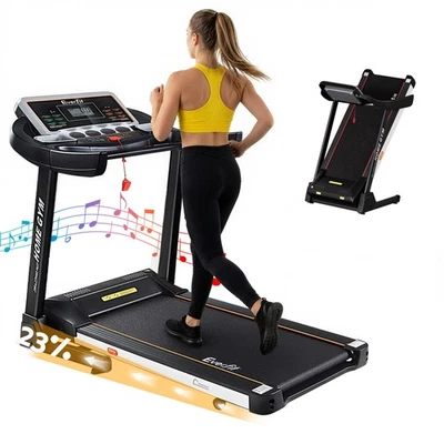 Everfit Treadmill Electric Auto Level Incline Home Gym Fitness Exercise 450mm - image 1 of 4