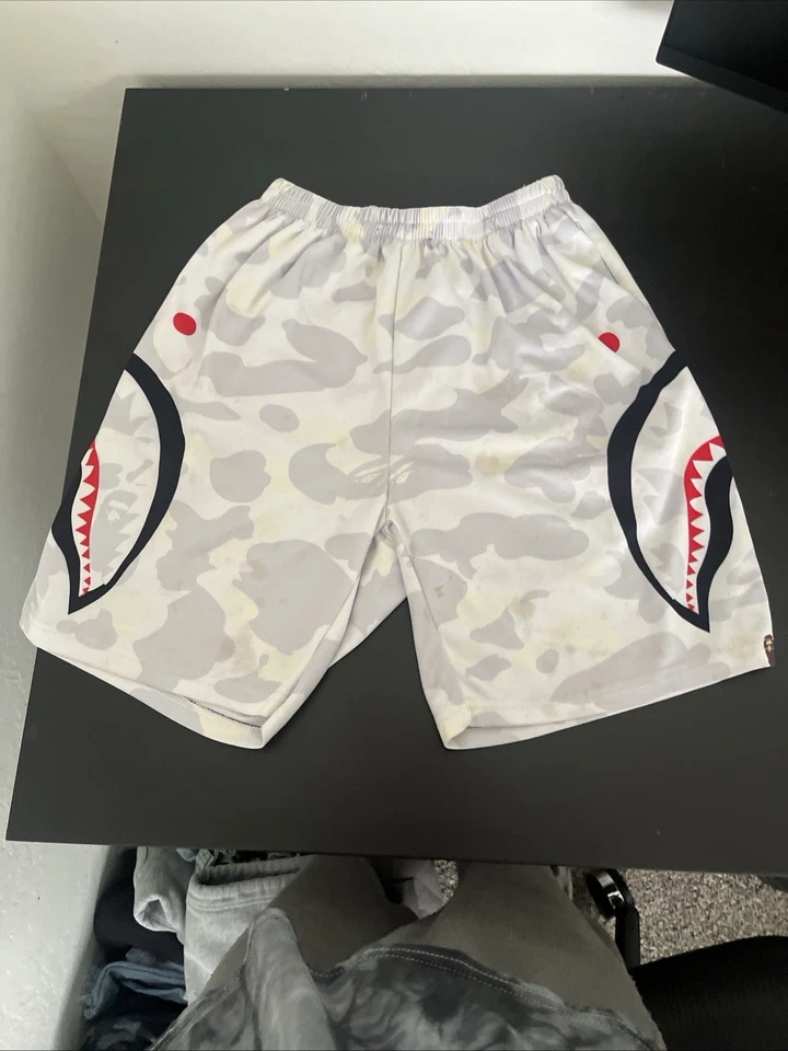 Pantalones Cortos Bape A Bathing Apes 4 Usados Pero Muy Buen Estado 1 Es Niños Sive Medianos Foto 4 de 4