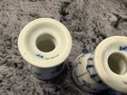 Blue Painted / Blue Fluted Salt and Pepper  Set - Bing and Grondahl - Danish — photo 7