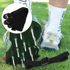 8Pcs Nylon Shoes Straps Garden Aerator Shoes Strap Lawn Spike Sandals Straps