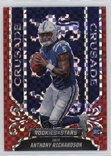 2023 Panini Rookies & Stars Crusade Red Plaid Prizm Anthony Richardson 0j7s